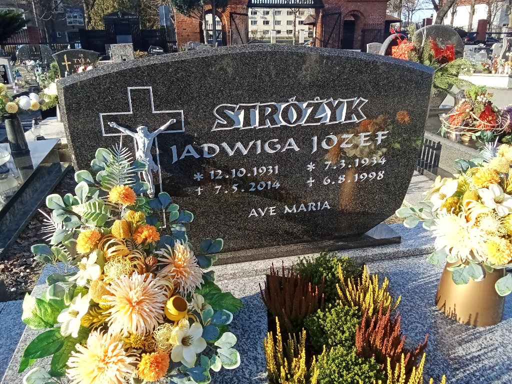 Grób Jadwiga Stróżyk