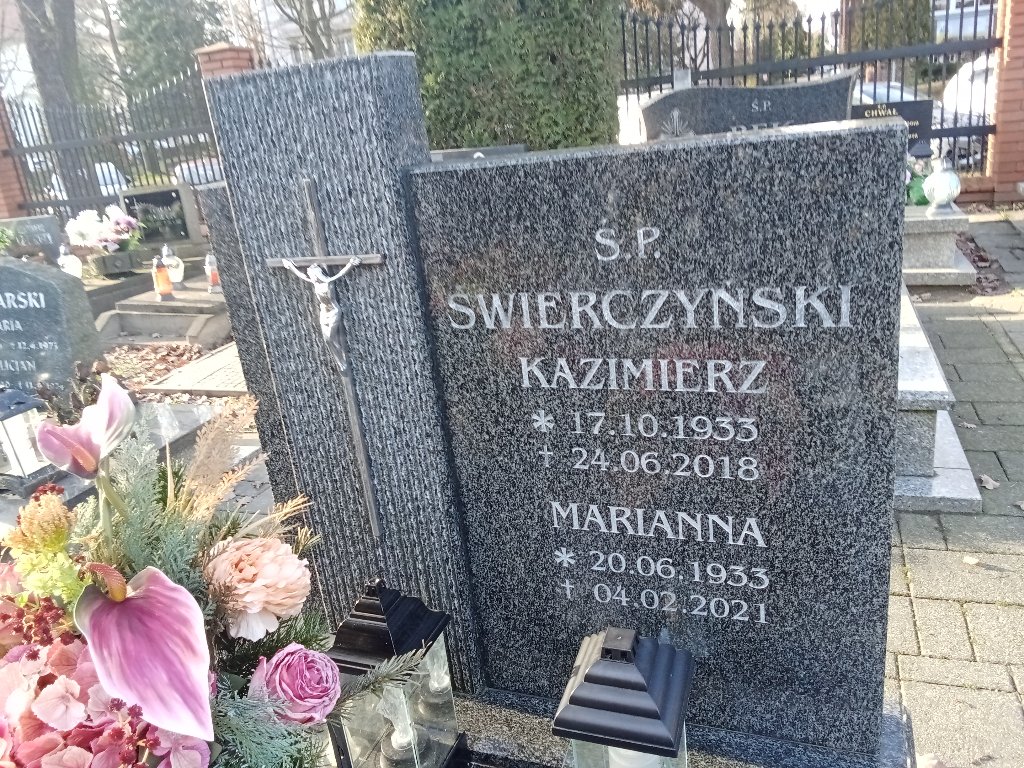 Grób Kazimierz Świerczyński