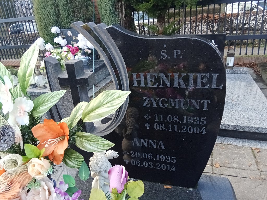 Grób Zygmunt Henkiel