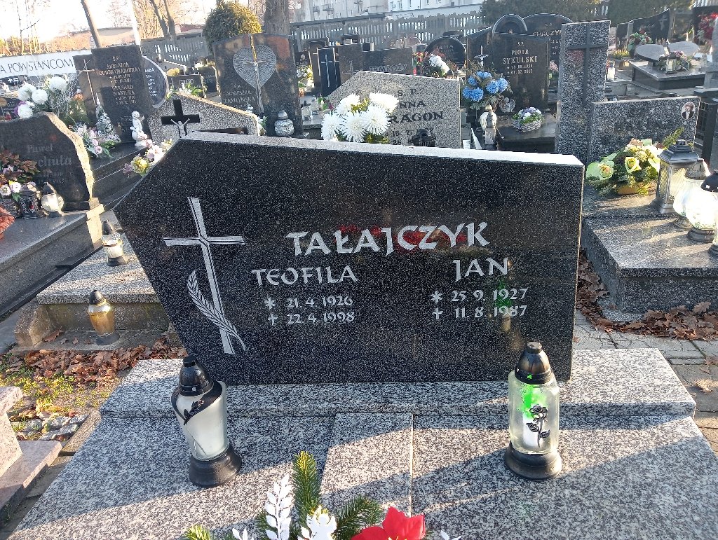 Grób Jan Tałajczyk