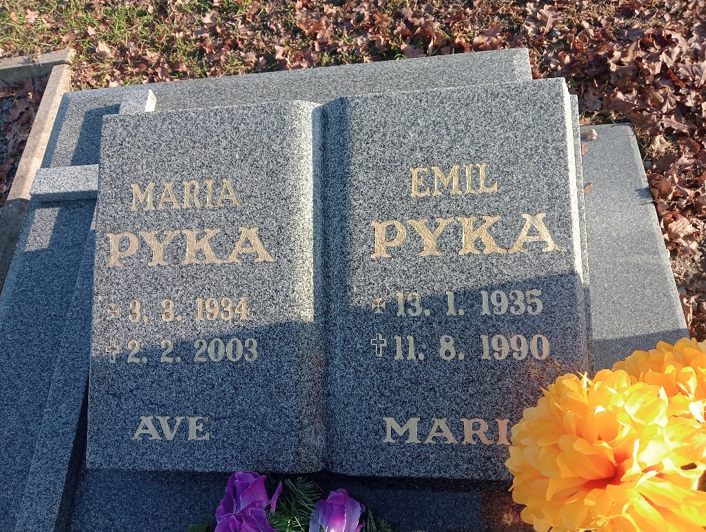 Grób Emil Pyka