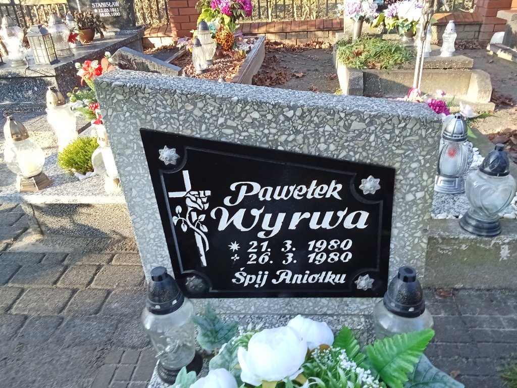 Grób Paweł Wyrwa