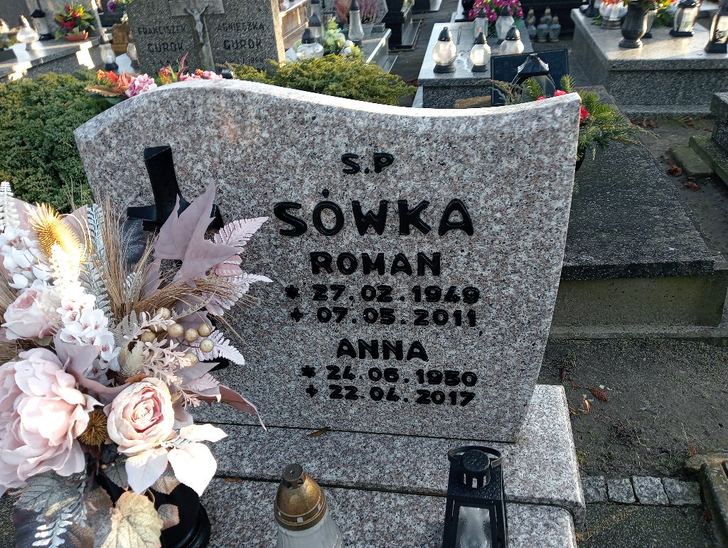 Grób Roman Sówka