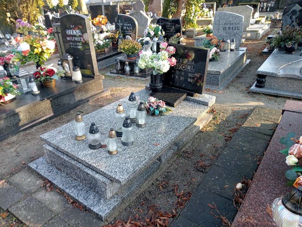 Grób Alfred Broll