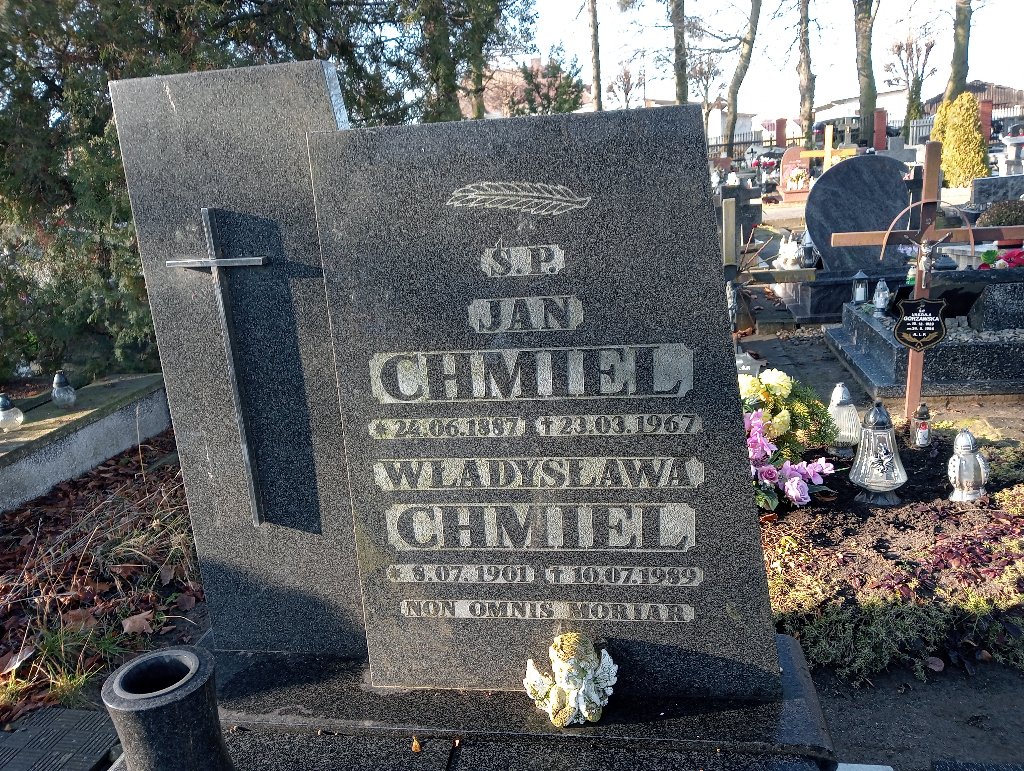 Grób Jan Chmiel