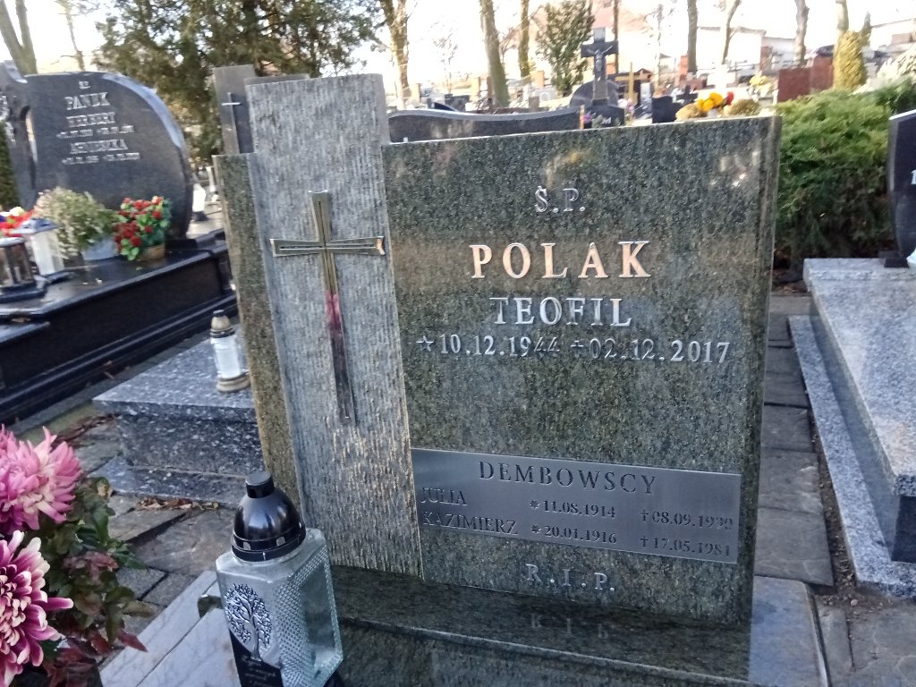 Grób Julia Dembowska