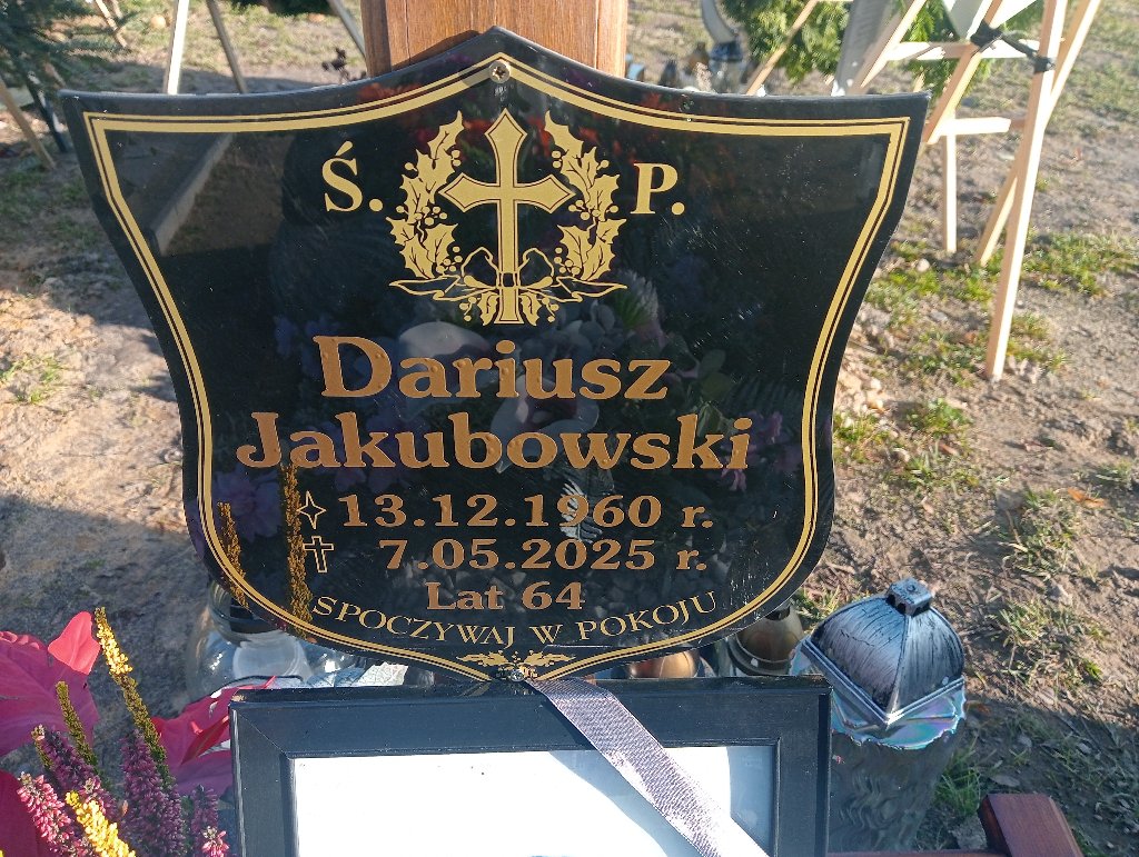 Grób Dariusz Jakubowski