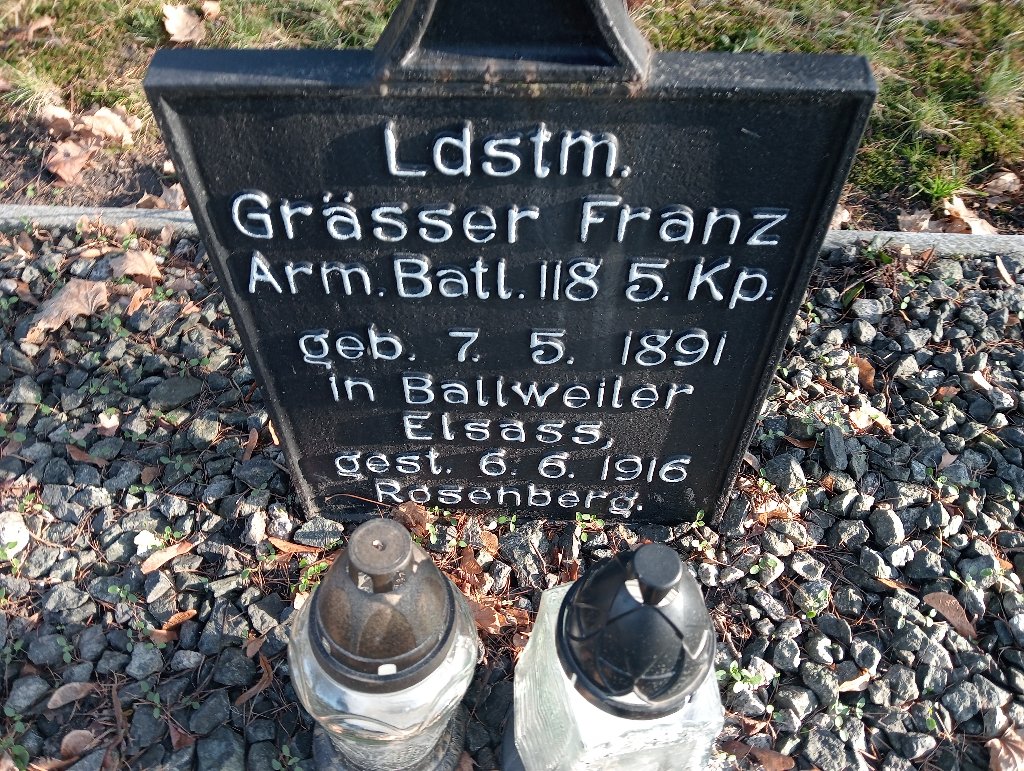 Grób Franz Grasser